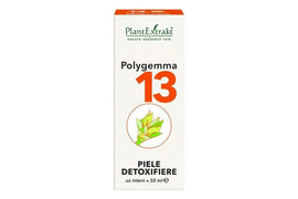 Polygemma Nr 13 Piele detoxifiere,50 ml, Plant Extrakt
