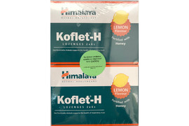Koflet-H cu aroma de lamaie, Oferta 12+12 comprimate de supt, Himalaya