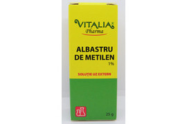 Albastru De Metilen 1%, 25 ml, Vitalia Pharma