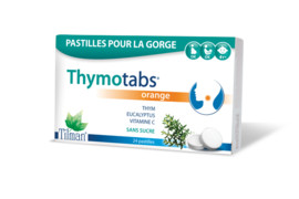 Thymotabs Orange si Vitamina C, 24 comprimate, Tilman