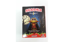 Halloween Edition Akadika Propolis C aroma Zmeura ,5 bomboane, Fiterman
