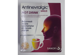 Antinevralgic Sinus Hot Drink 650 Mg/10mg, 12 plicuri