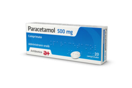 Paracetamol 500 Mg, 20 Comprimate, Antibiotice Iasi