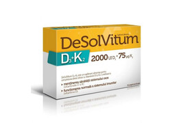 Desolvitum D3+ K2, 30 Comprimate, Aflofarm