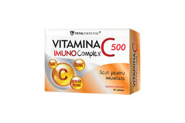 Vitamina C Imuno Complex, 500 mg, 30 tablete, Cosmopharm