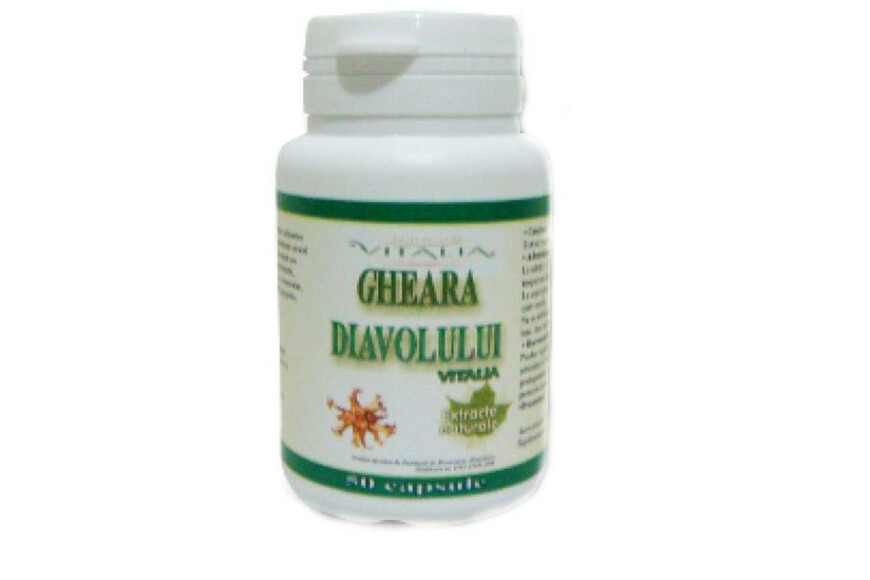Gheara Diavolului, 50 Capsule, Vitalia