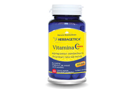 Vitamina C Forte 400 mg, 60 capsule, Herbagetica