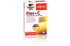 Fier+C+ Histidina + Acid folic, 30 comprimate, Quiesser Pharma