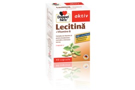 Lecitina+Vitamina B si E, 40 capsule, Doppelherz 