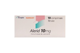 Alerid 10mg, 10 comprimate, Terapia
