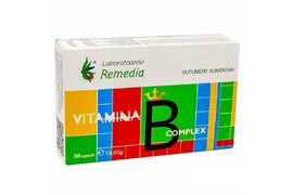 Vitamina B Complex, 30 comprimate, Remedia