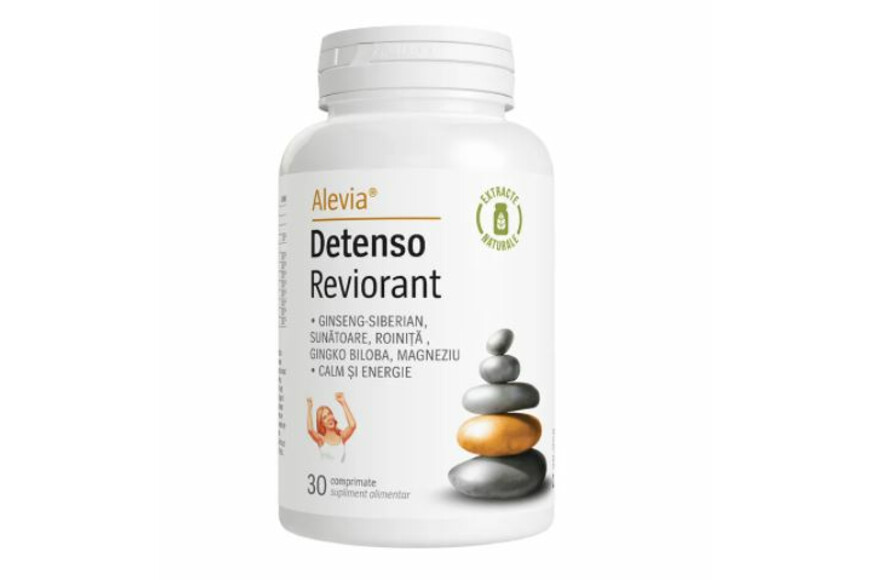 Detenso Reviorant, 30 comprimate, Alevia
