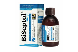 BiSeptol Sirop cu Albastru de Metilen 200 ml,  Dacia Plant