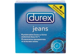 Prezervative jeans, 4 bucati, Durex