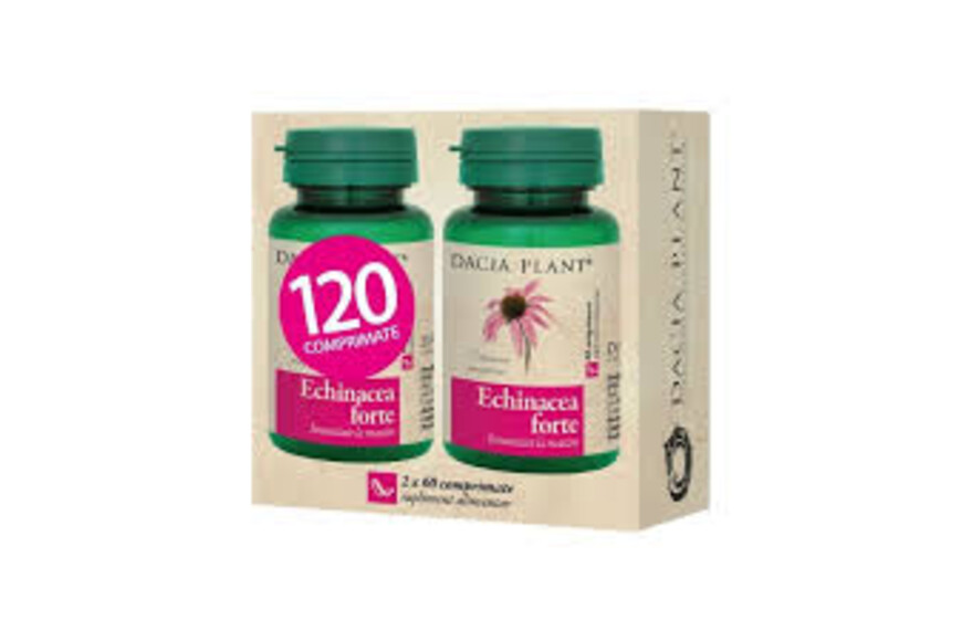 Echinacea forte, 120 comprimate, Dacia Plant