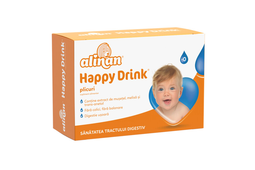 Happy Drink Alinan, 20 plicuri, Fiterman Pharma