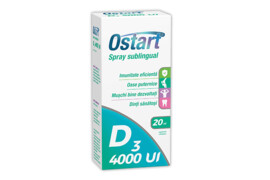 Ostart D3 4000UI, spray sublingual, 20 ml, Fiterman