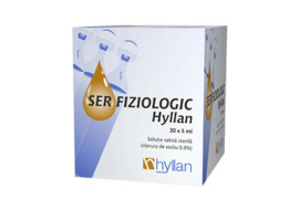 Ser fiziologic, 20 monodoze, 5 ml, Hyllan