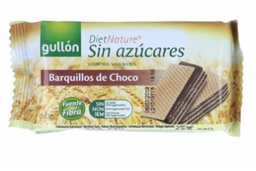 Napolitane Ciocolata Fara Zahar, Gullon