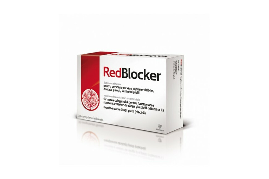 RedBlocker, 30 comprimate filmate, Aflofarm