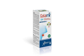 Spray pentru gat cu alcool pentru adulti, 30 ml, Golamir 2Act, Aboca