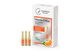 Fiole Skin Boost cu Vitamina C Plus, 10 fiole, Cosmetic Plant