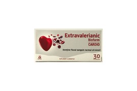 Extravalerianic Cardio, 30 capsule, Biofarm 