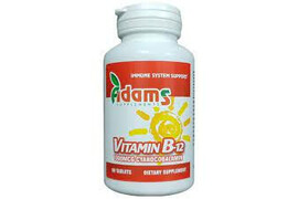 Vitamina B 12 1000mcg, 30 comprimate, Adams