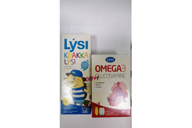 Ulei din ficat de cod pentru copii, 240 ml oferta Glucosamine 30 capsule, Lysi