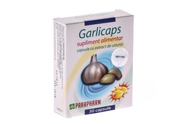 Garlicaps capsule cu extract de usturoi, 30 capsule, Quantum