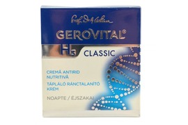 Crema nutritiva antirid de noapte Gerovital H3 Classic, 50 ml, Farmec 