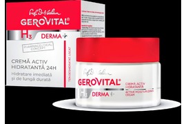 Crema activ hidratanta Gerovital H3 Derma+, 50 ml, Farmec 