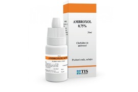 Ambroxol 0,75% picaturi orale, 20 ml, Tis Farmaceutic