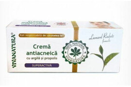 Crema Antiacneica Argila Si Propolis, 20ml, Vivanatura