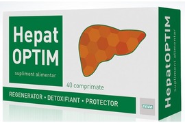 HepatOptim, 40 comprimate, Teva Pharmaceuticals 