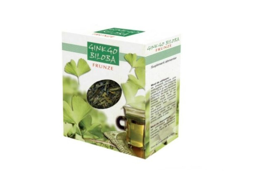 Ceai Ginkgo Biloba 75g Vrac, Pharafarm