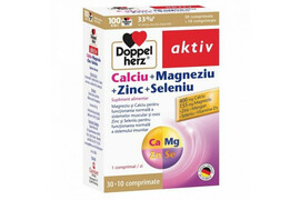 Calciu Magneziu Zinc Seleniu, oferta 30+10 comprimate, Doppelherz