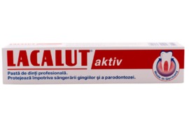 Pasta de dinti medicinala Lacalut Aktiv, 75 ml, Theiss Naturwaren 