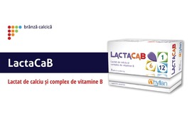 Lactacab complex vitamina B, 5 plicuri, Hyllan Pharma