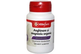 Anghinare si magneziu organic Verafarm, 30 comprimate, Dacia Plant