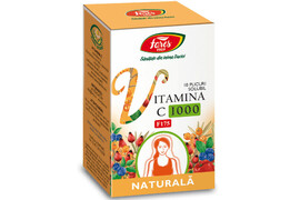 Vitamina C 1000 naturală, F175, solubil 10 doze, Fares