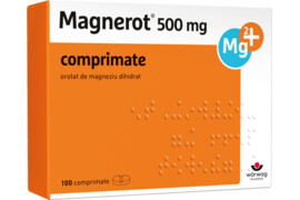 Magnerot 500 mg, 100 comprimate, Worwag Pharma