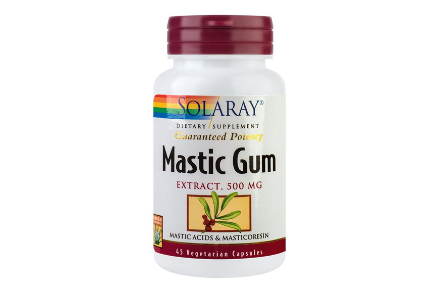 Mastic Gum Solaray, 45 capsule, Secom  