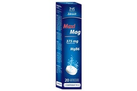 MaxiMag, 375 mg, 20 comprimate efervescente, Zdrovit 