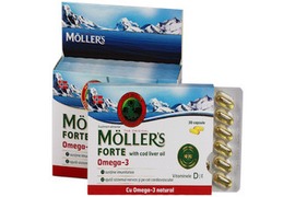 Moller's Forte Omega 3, 150 capsule, Pharma Brands Srl