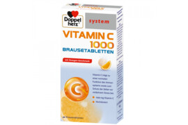 Vitamina C 1000mg, 40 comprimate efervescente, Doppelherz