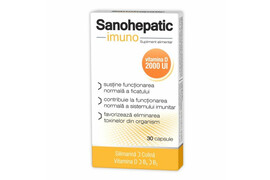 Sanohepatic IMUNO, 30 capsule, Natur Produkt