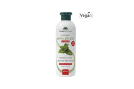 Șampon pentru păr gras cu mentol și ulei esențial de mentă, 400ml, Cosmetic Plant
