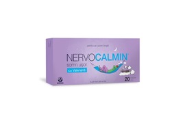 Nervocalmin somn usor valeriana, 20 capsule, Biofarm