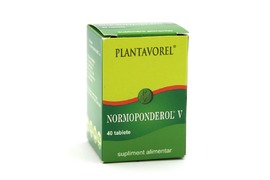 Normoponderol V, 40 tablete, Plantavorel 